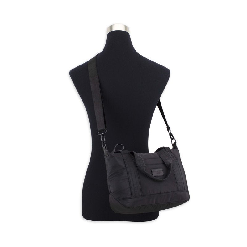 Mini Puffy Tote Bag - Lightweight, Multi-Pocket Travel Bag for Essentials
