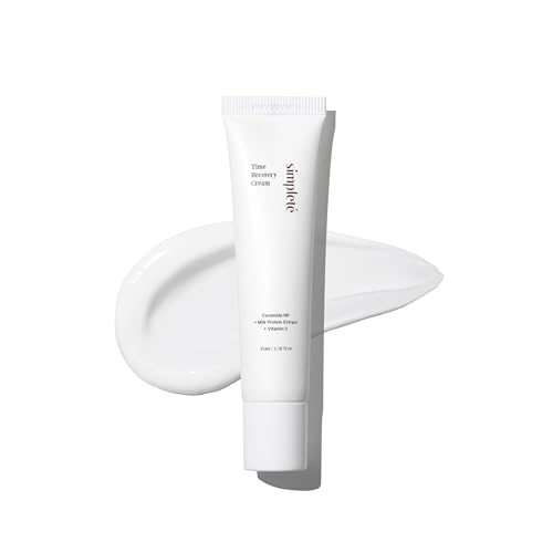 Simplete Face Cream Moisturizer Skin - Night and Day Hydrating Lotion, Time Intense Age Recovery, Redness and Oil Control, Gentle Care for Dry, for Sensitive Skin, Anti-Aging Formula 35ml