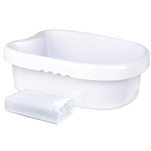 Ionic Bath Foot Basin for Detox Machine, Ionic Foot Bath Tub Basin, Feet Bucket with 100 Liners for Home USE