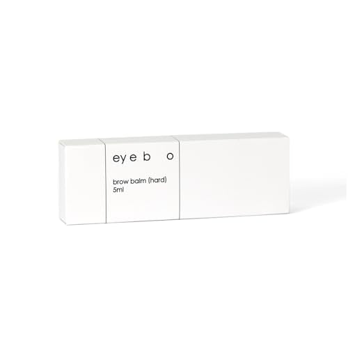 EYEBO Brow Balm (Hard), Nourishing Formula, All-in-one brush for a Permed Look, Vegan & Cruelty Free, Ultimate Conditioning Balm, 5ml (2 x 0.17 fl. oz)
