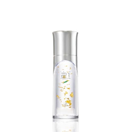 ROYALCOSMETICS ROYAL HERB 21 LOTION Face, Neck and D?collet? Moisturizer with Aloe Vera, Hyaluronic Acid, Yeast Extract and Gold, 1.18 FL OZ / 35ml
