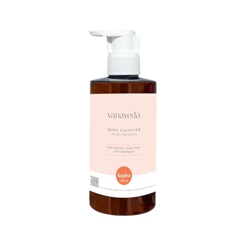 Body Cleanser Kapha | Purifying Ayurvedic Body Wash with Neem, Honey & Triphala for Oily, Congested Skin | Balancing Cleanser for Kapha Prone Skin | Sulfate-Free | 300ml