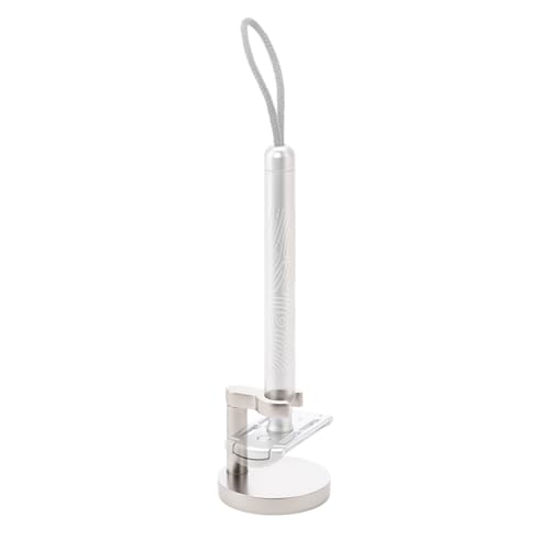 M?HLE Single Holder for Classic Safety Razors - For ROCCA and COMPANION Razors - Matt Chrome Shaving Stand