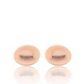 Realistic Eye Socket Replacements for Lash Mannequin Head, Soft Silicone Removable Eyelash Extension Training Eyes for Mannequin Heads, Professional Eyelash Extension Tools