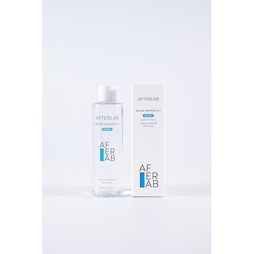 AFTERLAB Hydrating Barrier Toner, Hyaluronic Acid (Sodium Hyaluronate) Face Toner for Sensitive Skin, After-Shave Soothing & Hydration, 6.76 fl.oz