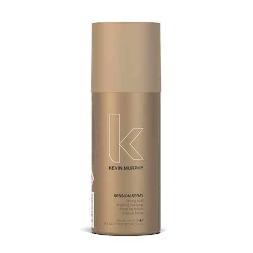 KEVIN.MURPHY SESSION.SPRAY - Strong Hold Finishing Hair Spray - For All Hair Types - Long Lasting Hold - Humidity Resistant Hair Care - 100 mL / 3.4 fl oz
