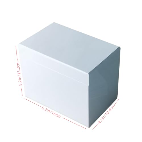 Acrylic 10 Layers Eyelases Extension Storage Box, Grafting Eye lashes Close-Packed Display, Makeup Organizer False Eyelashes Glue Pallet Holder with 10 Pallets (White without Eye)