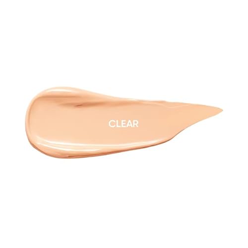 AMUSE SEOUL Dew Jelly Vegan Cushion Foundation (1.5 CLEAR) | dewy, glow, long-lasting, double coverage, clean beauty, lightweight, natural look, foundation for sensitive skin, hydrating cushion