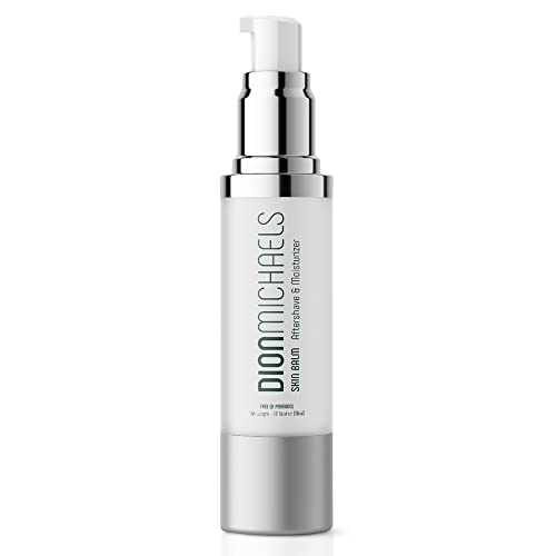 2-in-1 Aftershave Balm and Face Moisturizer for Men - Soothing Post Shave Cream & Moisturizer with Aloe, Argan Oil, Oats, Shea Butter - After Shave Balm for Men - Mens Aftershave, 1oz