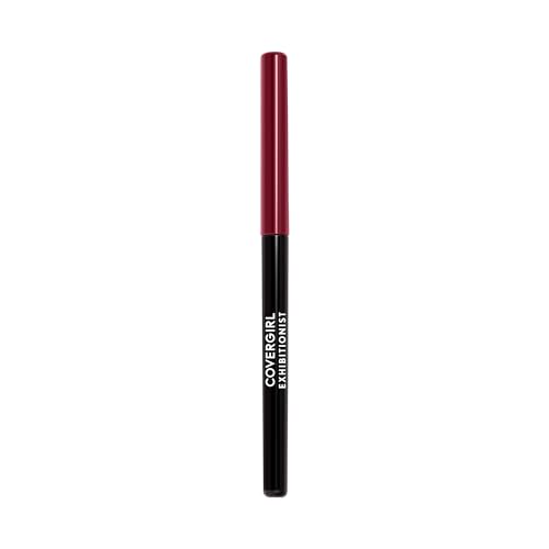 COVERGIRL - Exhibitionist All-Day Lip Liner, Retractable Tip, Easy application, Smudge, Transfer, Mask - Proof, 100% Cruelty-Free (Pack of 5)