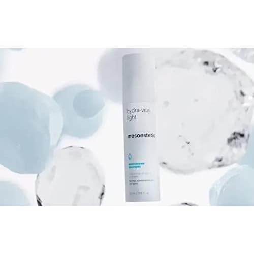 Mesoestetic Hydra-Light Moisturizing Face Cream w/Hyaluronic acid & Urban D-tox for Normal, Oily, and Combination Skin
