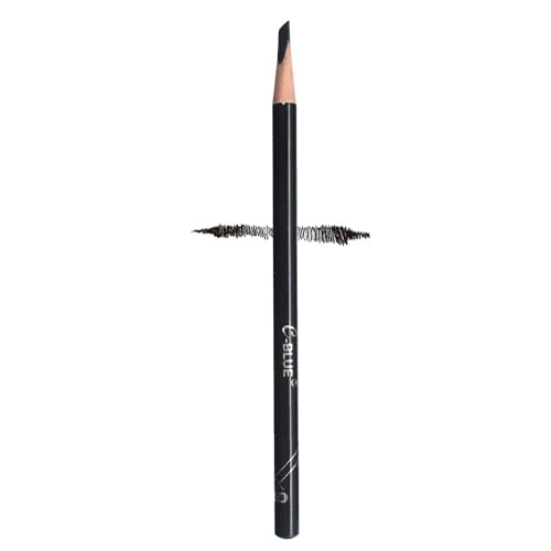 GLO&RAY GLORAY Brow Pencil for Defined Eyebrows 2.2g, 1 Count (Pack of 1), Black