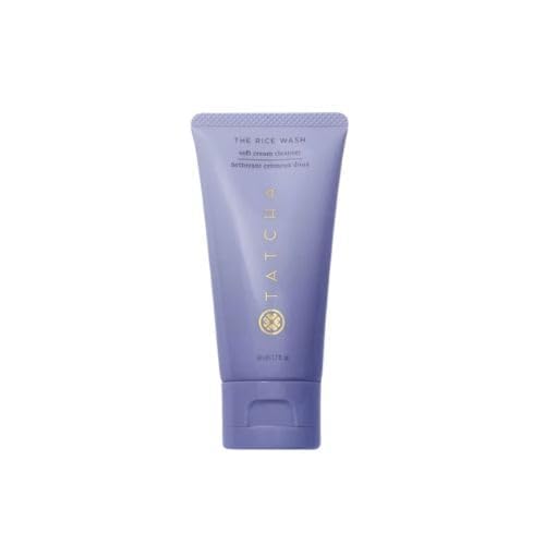 TATCHA The Rice Wash, Travel-Sized | Soft Cream Facial Cleanser - Wash Away Buildup Without Stripping Skin For A Soft, Luminous Complexion | 50 ml/ 1.7 fl. oz.