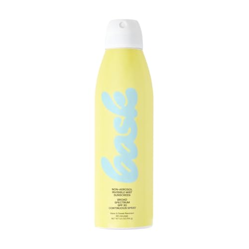 Bask Suncare SPF 30 Sunscreen Spray - Non-Aerosol, Broad Spectrum UVA/UVB Protection, Dermatologist Recommended, Moisturizing, Lightweight & Non-Greasy, 5.5 oz (Value Pack of 3)