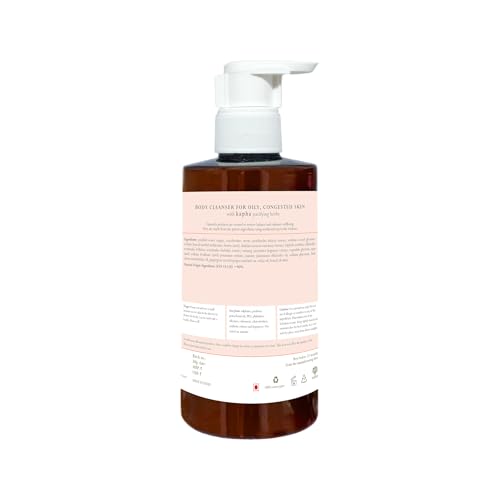 Body Cleanser Kapha | Purifying Ayurvedic Body Wash with Neem, Honey & Triphala for Oily, Congested Skin | Balancing Cleanser for Kapha Prone Skin | Sulfate-Free | 300ml