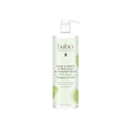 Babo Botanicals Swim & Sport Citrus Mint & Passion Fruit Shampoo & Wash - Purifying Cleanser for hair & body- Removes chlorine & sweat - For all ages - Scented with Citrus & Peppermint Essential Oils