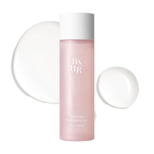 ByUR Vita Giving Keep Radiance Toner - Brightening & Hydrating, Dark Spots & Hyperpigmentation, Uneven Skin Tone, Hyaluronic Acid, Niacinamide, & Vitamin C, Gentle Facial Pore Care Korean Skincare