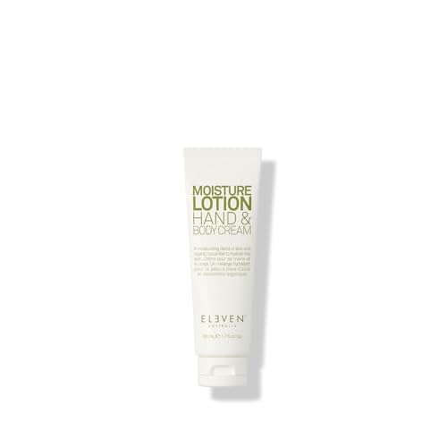 ELEVEN AUSTRALIA Moisture Lotion Hand & Body Cream for Dry Skin - Hydrating Formula for Ultra Soft Skin, Lightweight Body Moisturizer with Shea Butter & Aloe Vera, for Women and Men