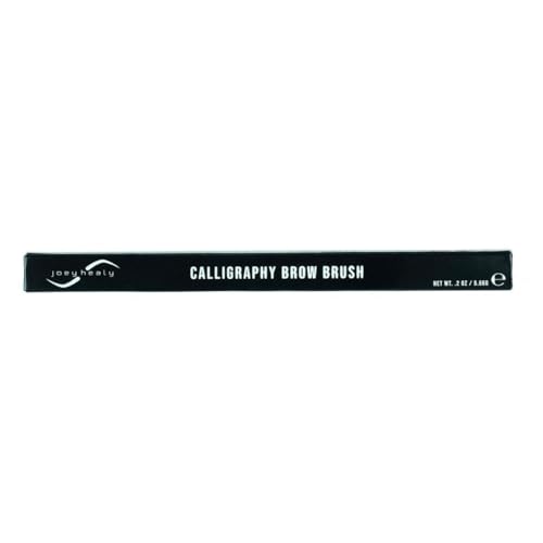Joey Healy Calligraphy Brow Brush, Angled Brush Definer, Artist-Grade Eyebrow Shaper Tool