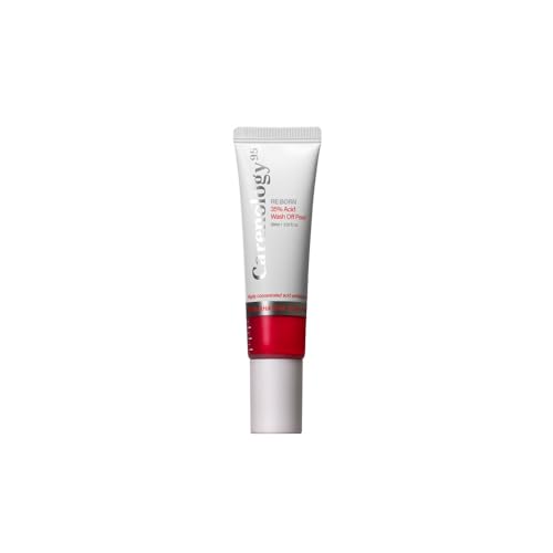 Carenology95 - REBORN 35% Acid Wash Off Peel - Korean Beauty Exfoliator - Gentle Peeling Solution - Pore Cleansing - Dead Skin Cell Removal - K-Beauty - 30ml