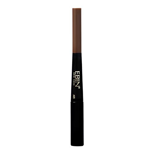 EBIN NEW YORK Secret of Pharaoh Dual Eyebrow Pencil & Mascara Natural Brown | 2-in-1 Brow Pencil & Gel | Water-Resistant, Long-Lasting, Natural Finish | Vegan & Cruelty-Free