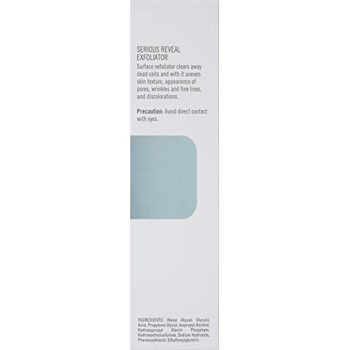 NEOVA SmartSkincare Serious Reveal Exfoliator 20% Glycolic stimulates cell turnover, refines skin texture, and reduces pore size.