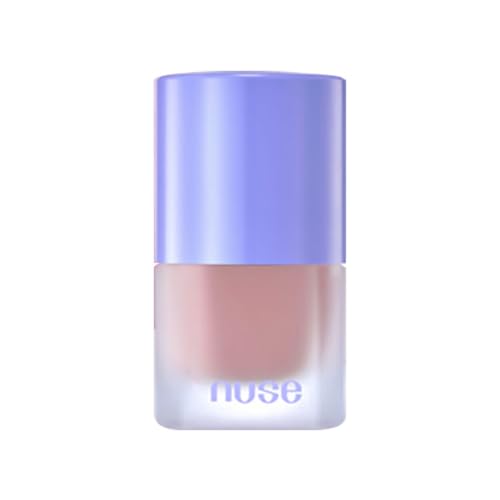 nuse Liquid Care Cheek - Liquid Blush for Cheeks | Soft Color, Glowy Finish, Buildable & Watercolor Effect Blush for Natural Look | Vegan Makeup (03 Pale Blossom, 0.54 Fl Oz)