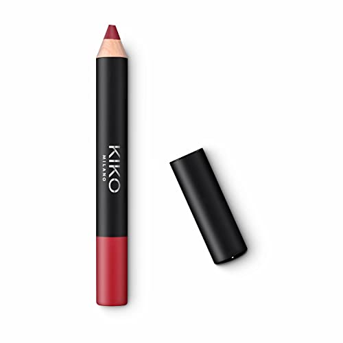 Kiko Milano Smart Fusion Matte Lip Crayon 06 | On-The-Go Pencil Lip Gloss