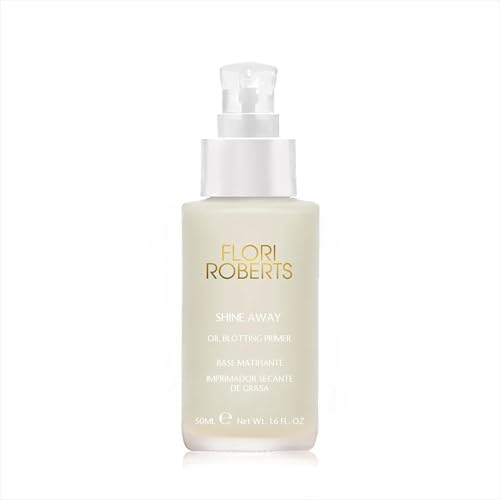 Shine Away Oil Blotting Primer by Flori Roberts, Long Lasting Oil and Shine Control, Flawless Complexion for Women of Color or Darker Skin Tones