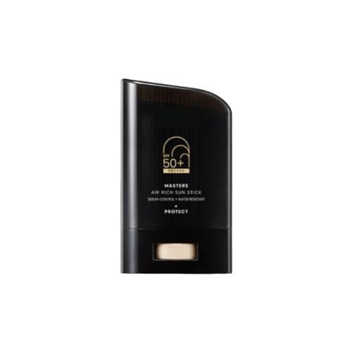 Masters Air Rich Sun Stick SPF50+ PA++++ 14g (0.49oz), Lightweight, Non-Greasy Sun Stick for Face, Water-Resistant