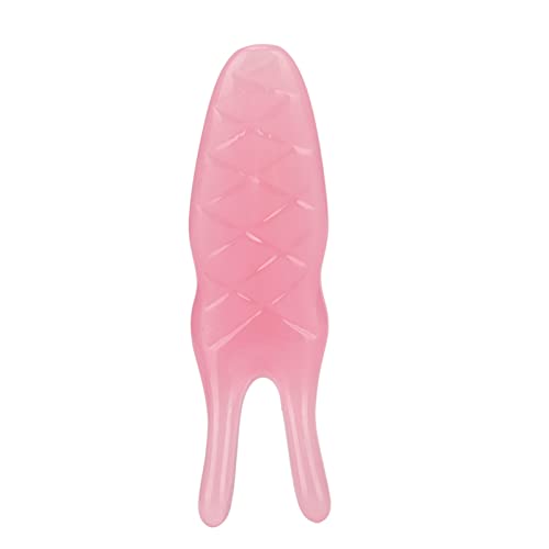 FILFEEL Nose Massager, Resin Gua Sha Facial Tools Nose Up Scraper for Women Nose Shaping (Peach)