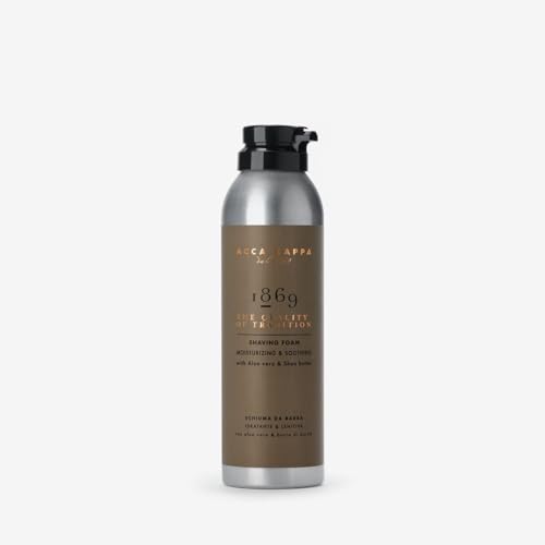 ACCA KAPPA 1869 Shaving Foam ? Soothing Shave with Aloe and Shea for Sensitive Skin