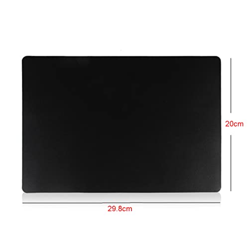 10Sheets Plastic Nail Art Palette Nail Painting Board Nail Drawing Board Nail Painting Mixed Color Palettes Paint Mixing Palette for Nail-Art Beauty Salon Color Cream Mixing, Black