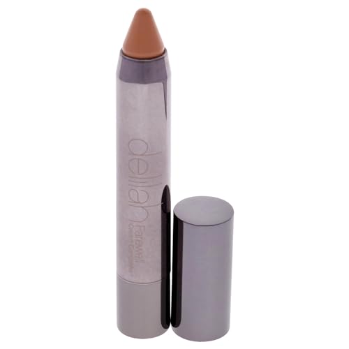 Delilah Almond Cream Concealer, Full Coverage, Hyaluronic Filling, Moisturizing, Creamy, Smoother, Softer Color Correcting Face Makeup, Cruelty Free, 0.13 Oz