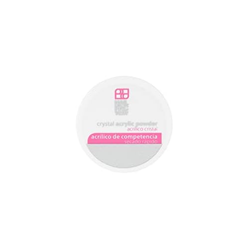 NAIL FACTORY - PROFESSIONAL GRADE FAST SET CLEAR ACRYLIC POWDER 7 OZ, Professional Acrylic Powder for Sculpting & Building Nails.