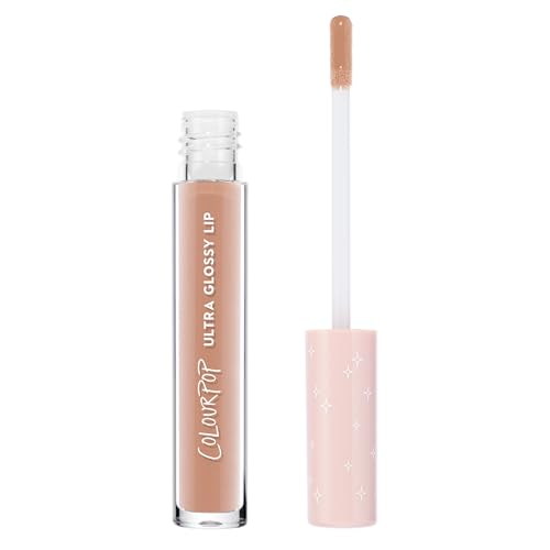 ColourPop Ultra Glossy Lip Gloss - High-Shine, Non-Sticky & Hydrating Lip Gloss with a Flexible Paddle Applicator - Sheer, Pearlized, Cr?me & Clear Finishes - Major Throwback (0.11 oz)