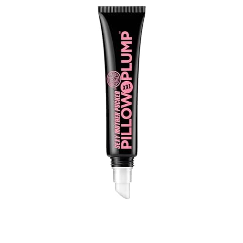 Soap & Glory Sexy Mother Pucker XXL Lip Plumper Gloss - High Shine Lip Gloss for Women with SUPERFILL¢â Plumping Technology - Hydrating & Volumizing Vegan Formula - Clearvoyant (0.3 fl oz)