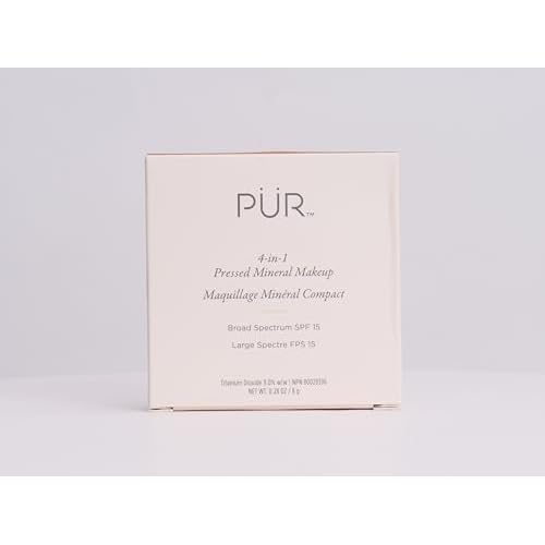 4-In-1 Pressed Mineral Makeup Powder SPF 15 - LG6 Vanilla by Pur Cosmetics for Women - 0.28 oz Powder