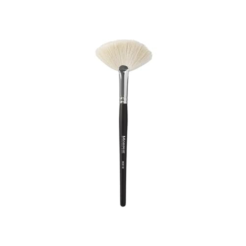 Morphe M310 Large Soft Fan Highlighter Brush - Extra-Wide Makeup Brush with Natural Bristles for Highlighting & Powder Application (1 Count)