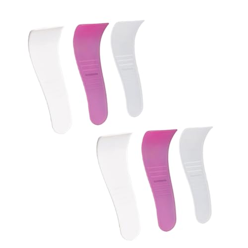 Portable Hair Wax Removal Spatulas, 6Pcs Random Colors, Non-Stick Wax Applicator, Reusable Scraper, Hard Wax Sticks