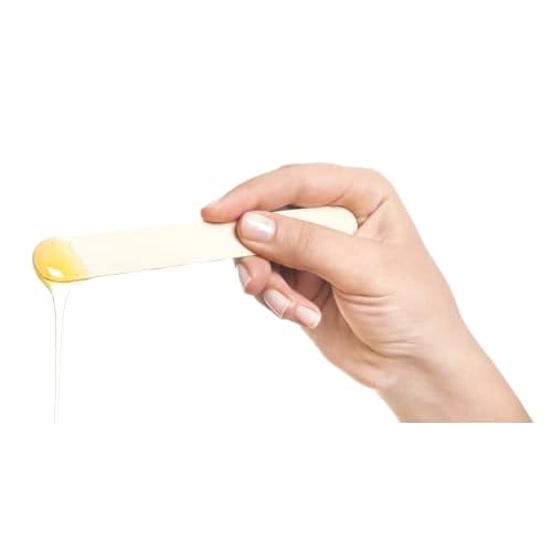 Spa Stix Large Waxing Sticks. Natural Wood Body Hair Removal Sticks Applicator. Size is 6 Inches x 3/4. Wooden Waxing Sticks. Pack of 500Count