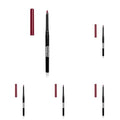 COVERGIRL - Exhibitionist All-Day Lip Liner, Retractable Tip, Easy application, Smudge, Transfer, Mask - Proof, 100% Cruelty-Free (Pack of 5)