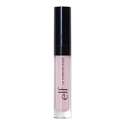 e.l.f. Lip Plumping Gloss, 0.09 Fl Oz & Lip Lacquer, 0.08 Fl Oz - Pink Paloma & Bubbles Lip Color Duo