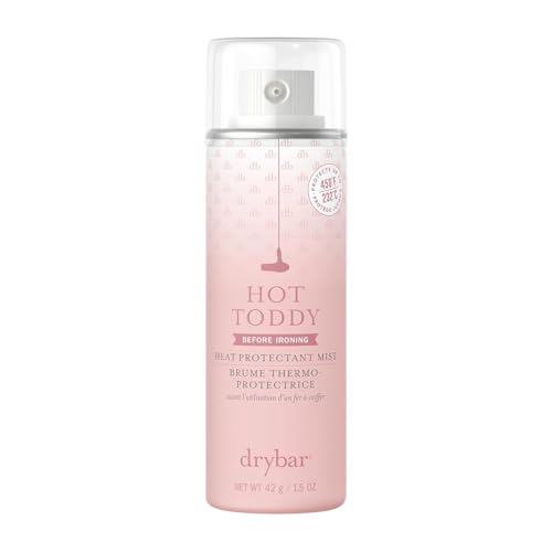 Drybar Hot Toddy Heat Protection Spray for Hair, Lightweight Formula, Protects from Heated Styling, Straightening and Curling Irons