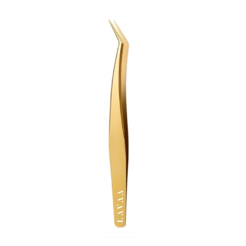 PRO Extend Lash System LASH FUSER TOOL | Slanted Lash Extension Applicator & Fuser Tool | Gold Lash Extension Cluster Applicator by Lavaa Beauty