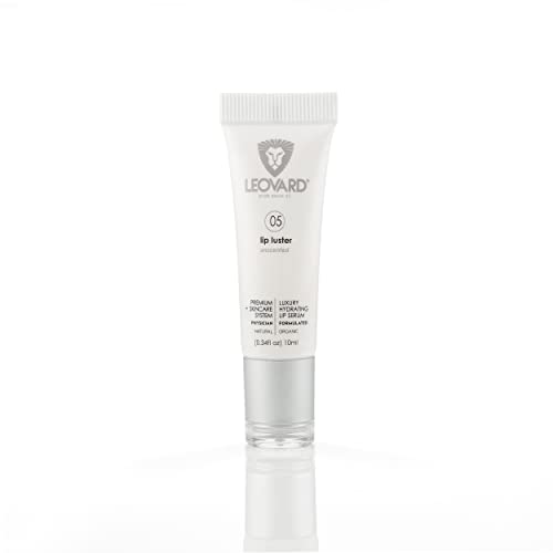 Lip Luster Hyaluronic Acid Lip Balm Hydrating Lip Serum - Organic Natural Lip Hydrating Treatment, Moisturizing Lip Serum, Reduce Dryness Lip Lines Lip Enhancer For Fuller Plump Lips (1 Pack)