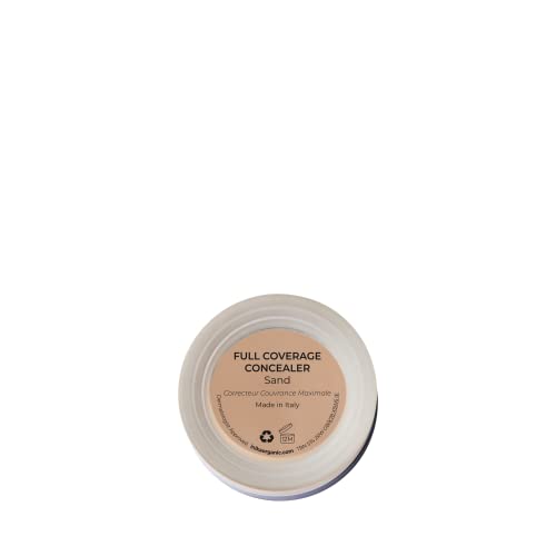 INIKA Organic Full Coverage Concealer | Erase Dark Circles, Cover up Blemishes, Creamy formula, Vegan Ingredients, All Day Wear that Hydrates and Nourishes. Sand