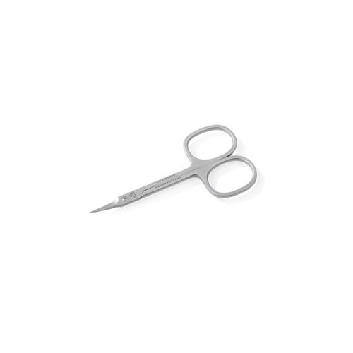 Stainless Steel Tower Point Cuticle Scissors, Optima Line by Premax. Made in Italy