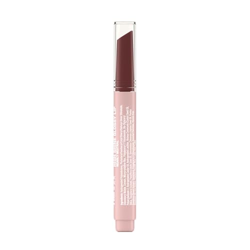 Neutrogena High Shine Glossy Lip with Maracuja Oil + Vitamins & Antioxidant Vitamin E, Nourishing Glossy Lip, Non-Retractable, Pigmented For Buildable Color, Nearly Neutral, 0.07 oz (Pack of 2)