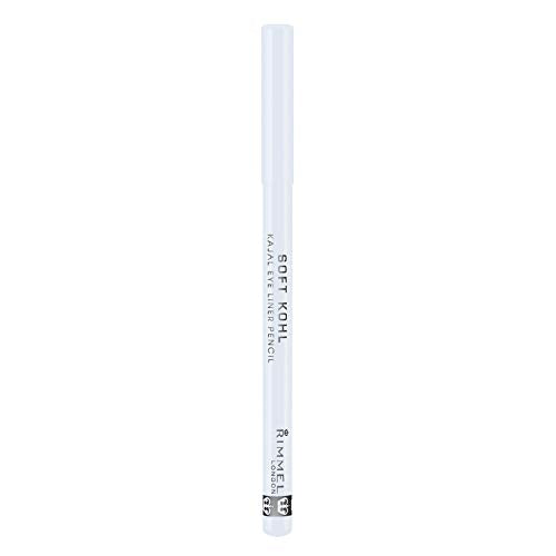 Rimmel Soft Kohl Eyeliner, Pure White, 0.04 Ounce (Pack of 3)